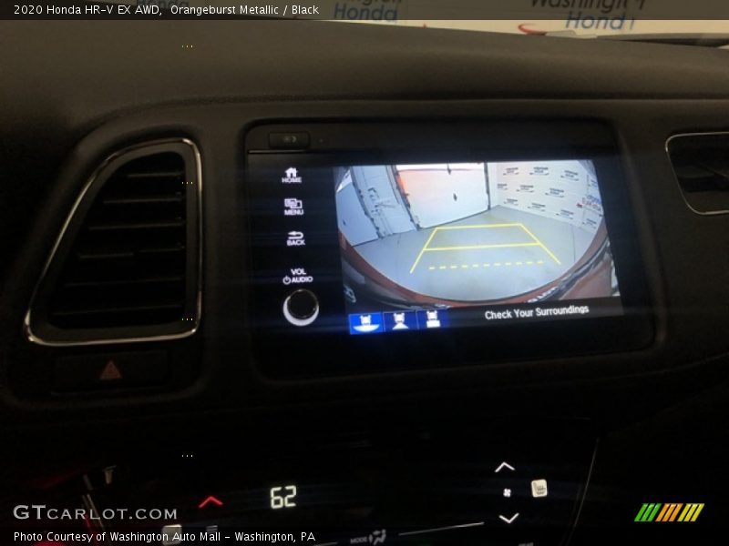 Orangeburst Metallic / Black 2020 Honda HR-V EX AWD
