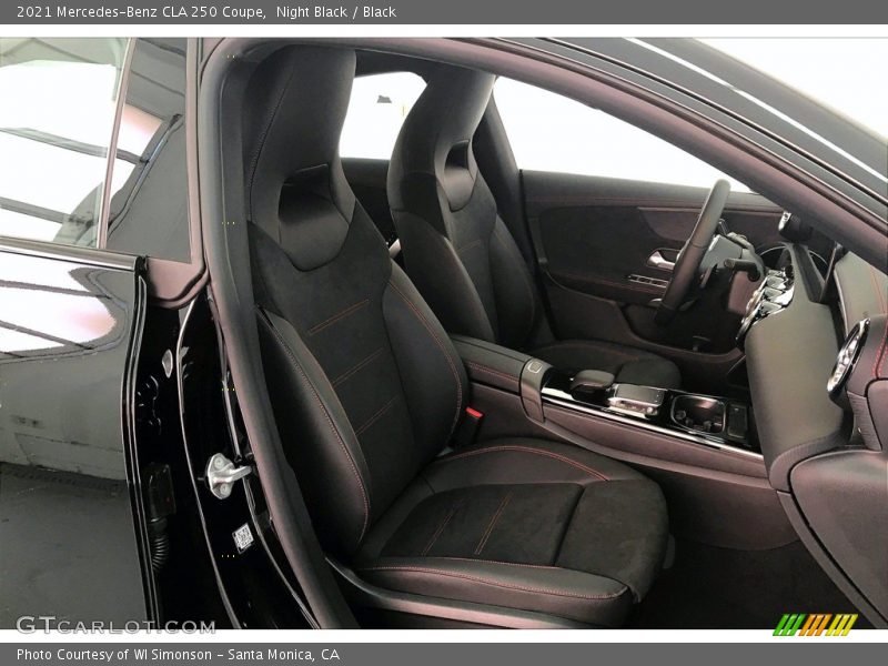  2021 CLA 250 Coupe Black Interior