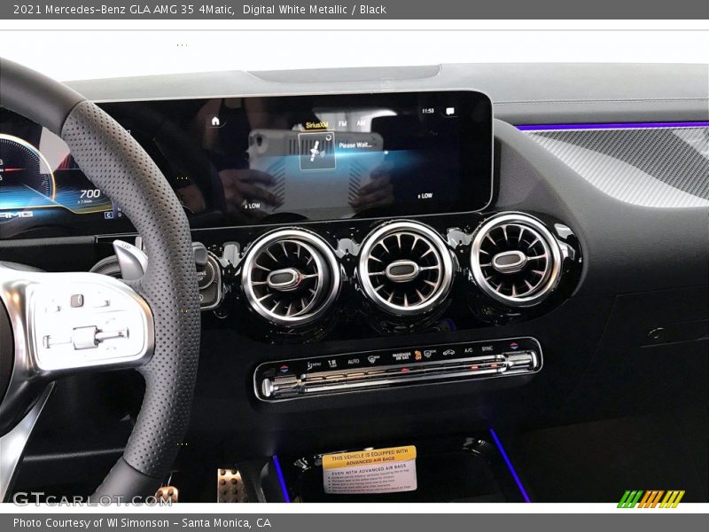 Controls of 2021 GLA AMG 35 4Matic