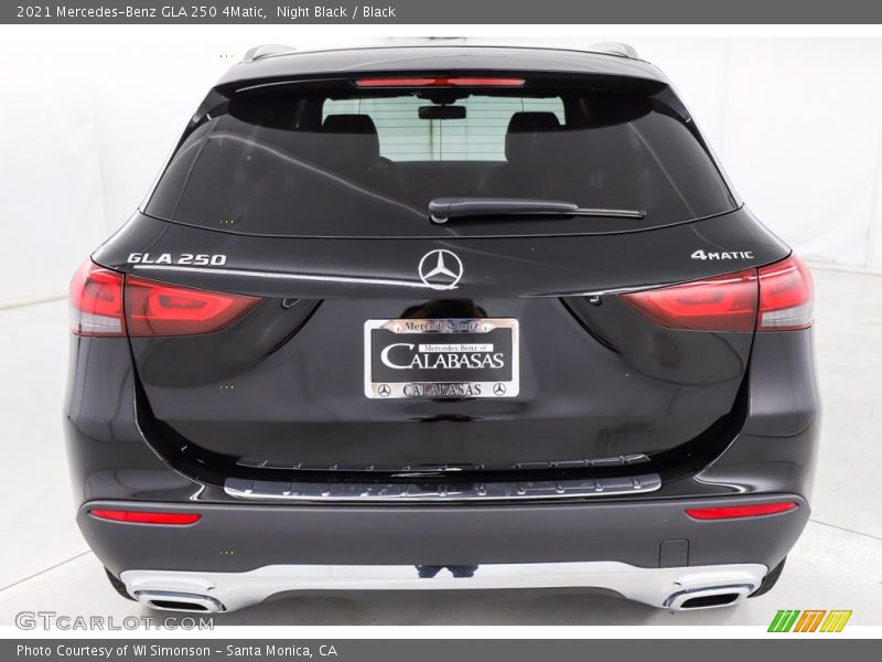 Night Black / Black 2021 Mercedes-Benz GLA 250 4Matic