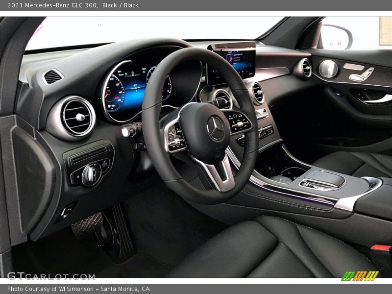  2021 GLC 300 Black Interior