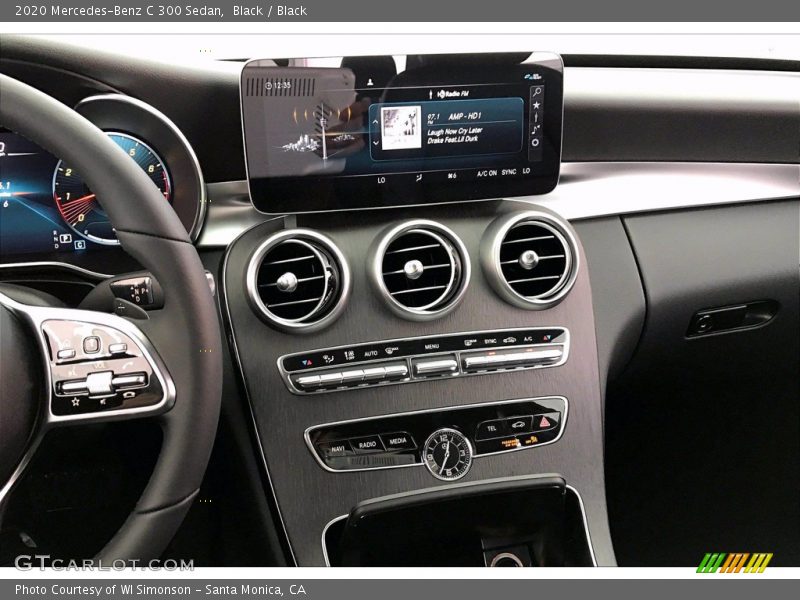 Controls of 2020 C 300 Sedan