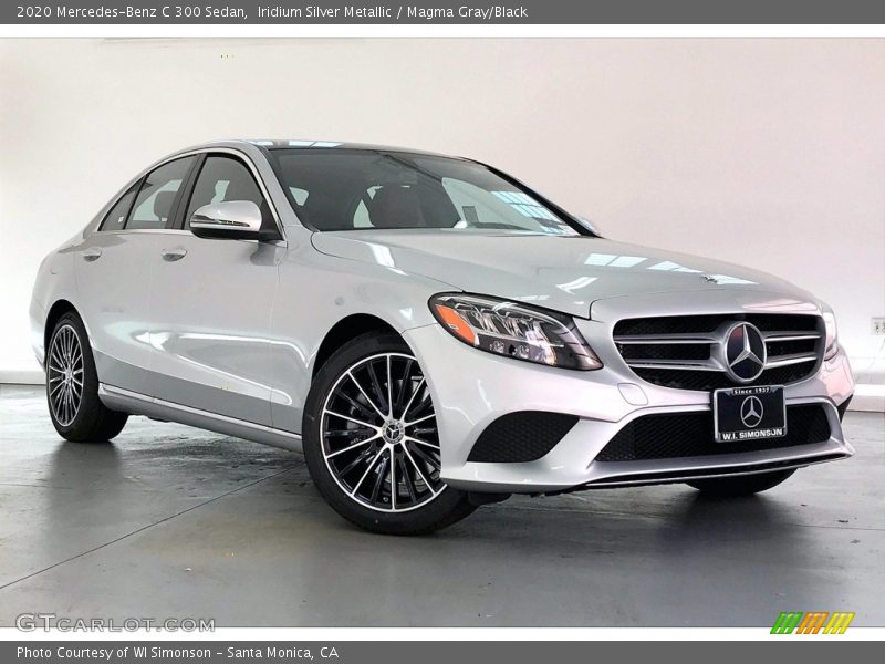 Iridium Silver Metallic / Magma Gray/Black 2020 Mercedes-Benz C 300 Sedan