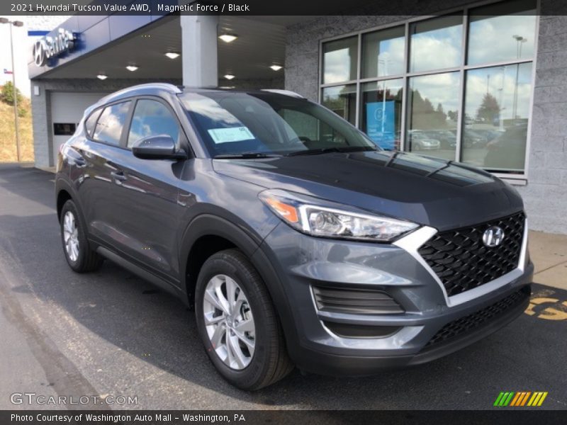 Magnetic Force / Black 2021 Hyundai Tucson Value AWD