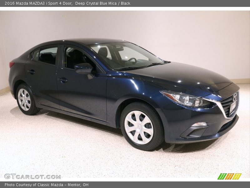  2016 MAZDA3 i Sport 4 Door Deep Crystal Blue Mica