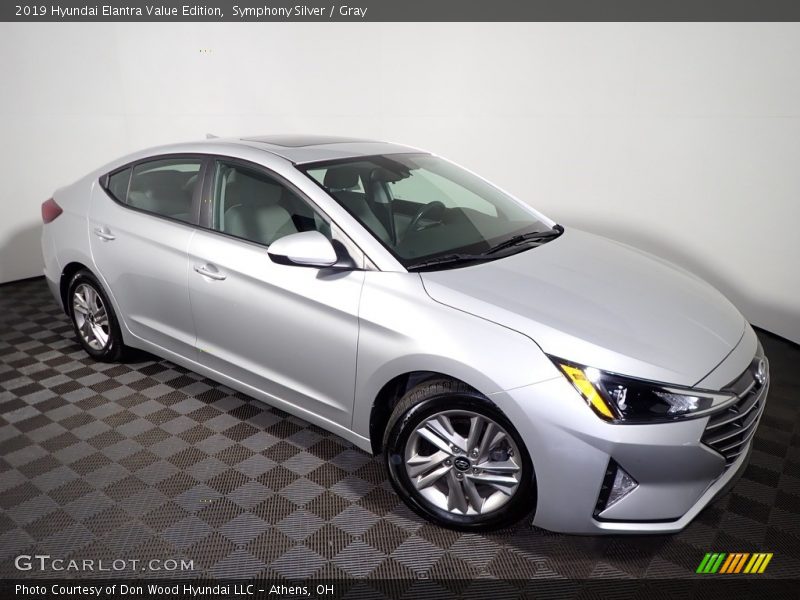 Symphony Silver / Gray 2019 Hyundai Elantra Value Edition