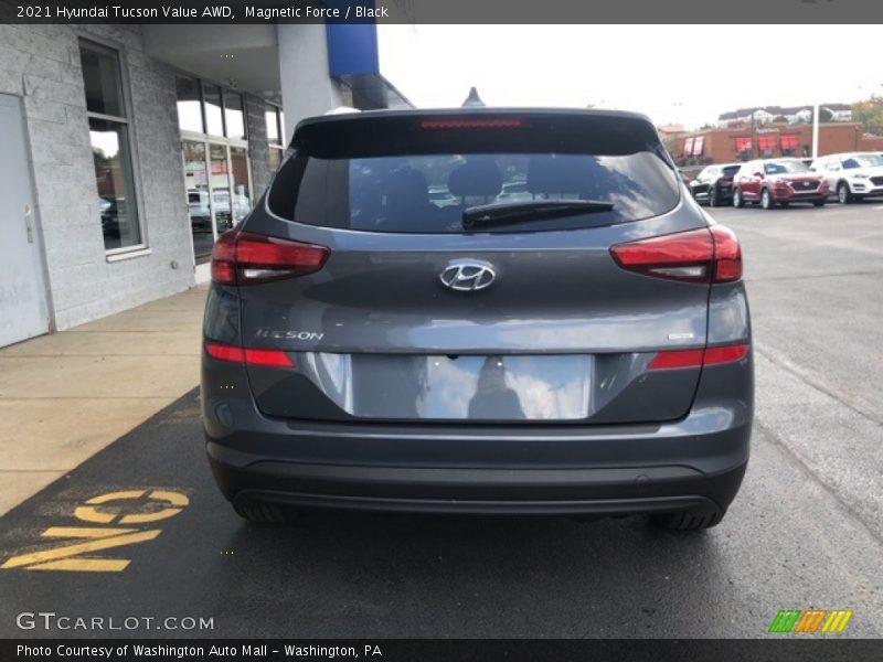Magnetic Force / Black 2021 Hyundai Tucson Value AWD