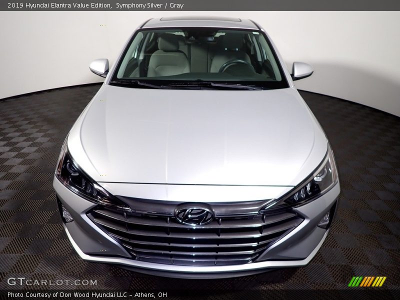 Symphony Silver / Gray 2019 Hyundai Elantra Value Edition