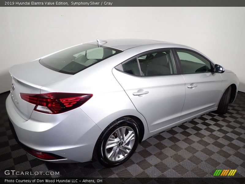 Symphony Silver / Gray 2019 Hyundai Elantra Value Edition