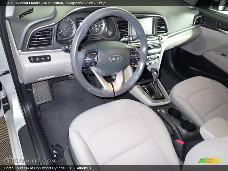 Symphony Silver / Gray 2019 Hyundai Elantra Value Edition