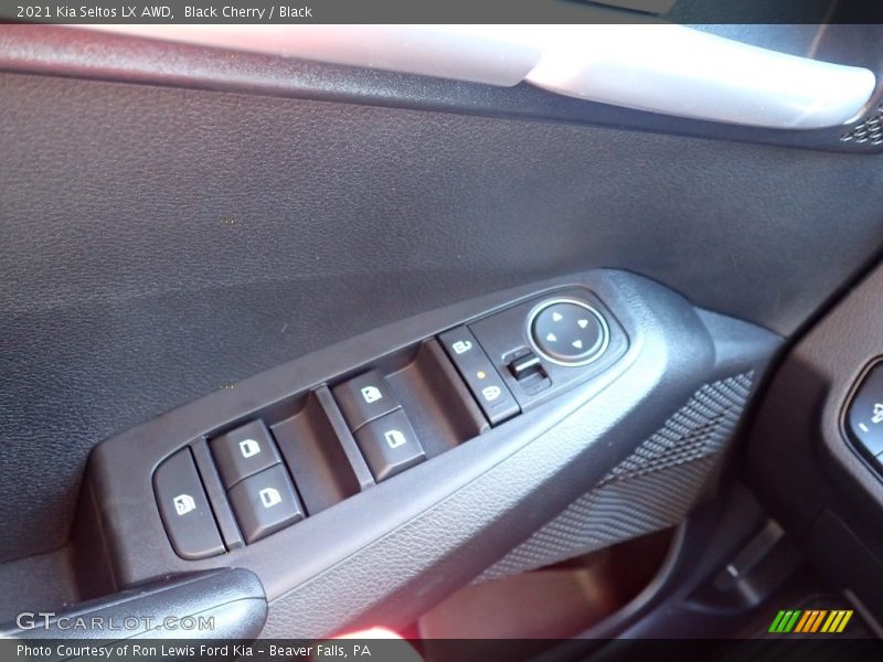 Black Cherry / Black 2021 Kia Seltos LX AWD