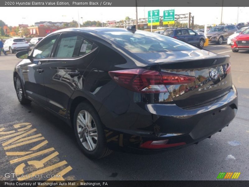 Phantom Black / Gray 2020 Hyundai Elantra Value Edition