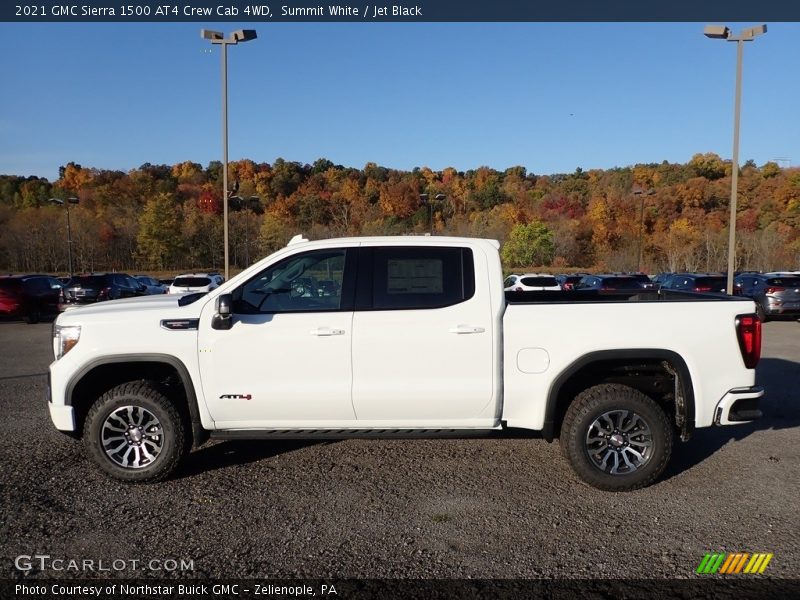  2021 Sierra 1500 AT4 Crew Cab 4WD Summit White