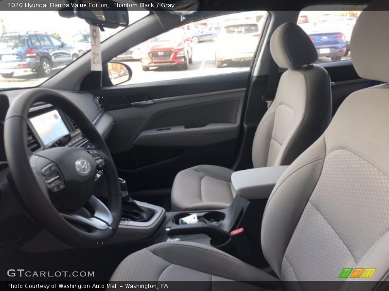 Phantom Black / Gray 2020 Hyundai Elantra Value Edition