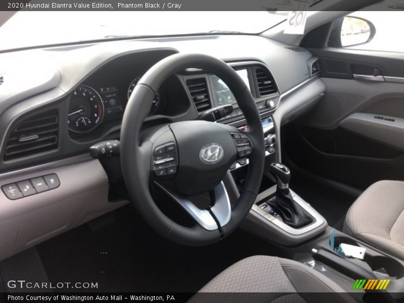 Phantom Black / Gray 2020 Hyundai Elantra Value Edition