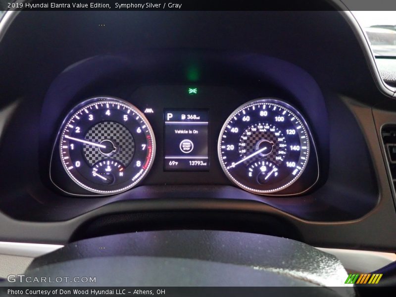 Symphony Silver / Gray 2019 Hyundai Elantra Value Edition