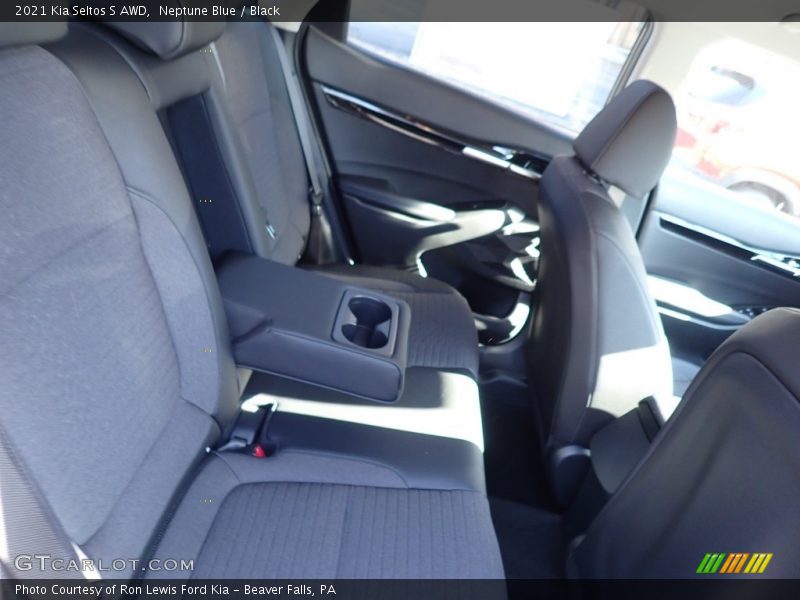 Neptune Blue / Black 2021 Kia Seltos S AWD