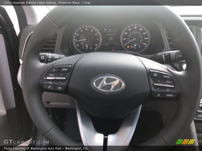 Phantom Black / Gray 2020 Hyundai Elantra Value Edition