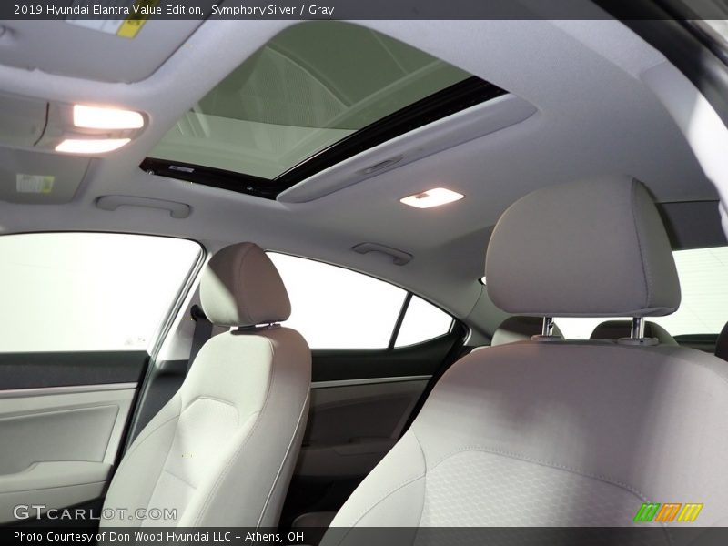 Symphony Silver / Gray 2019 Hyundai Elantra Value Edition