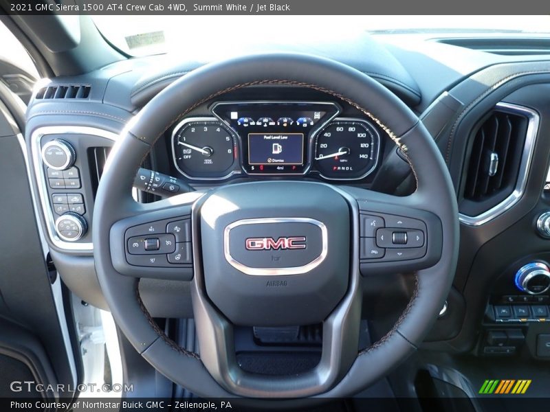  2021 Sierra 1500 AT4 Crew Cab 4WD Steering Wheel