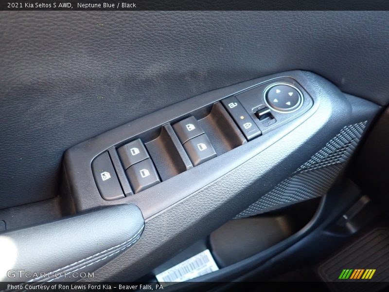 Neptune Blue / Black 2021 Kia Seltos S AWD