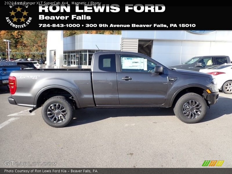 Magnetic / Ebony 2020 Ford Ranger XLT SuperCab 4x4