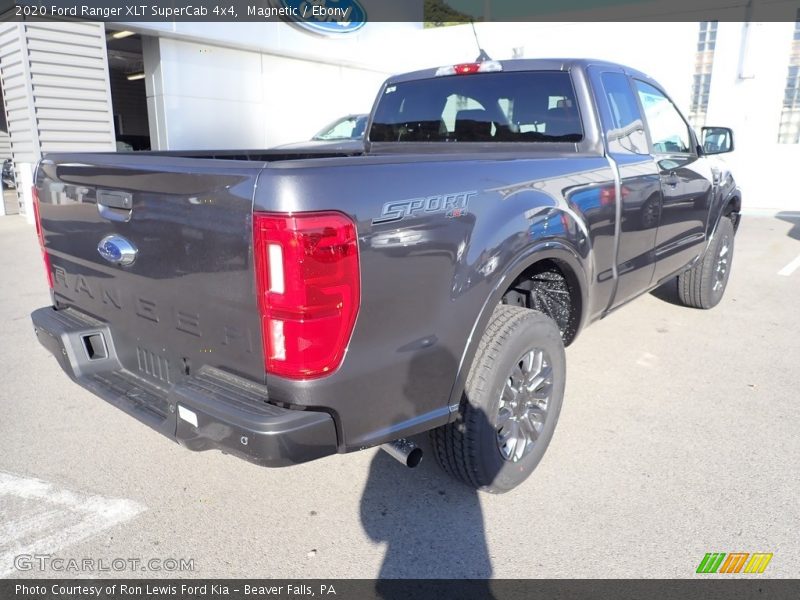 Magnetic / Ebony 2020 Ford Ranger XLT SuperCab 4x4