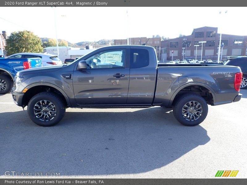 Magnetic / Ebony 2020 Ford Ranger XLT SuperCab 4x4