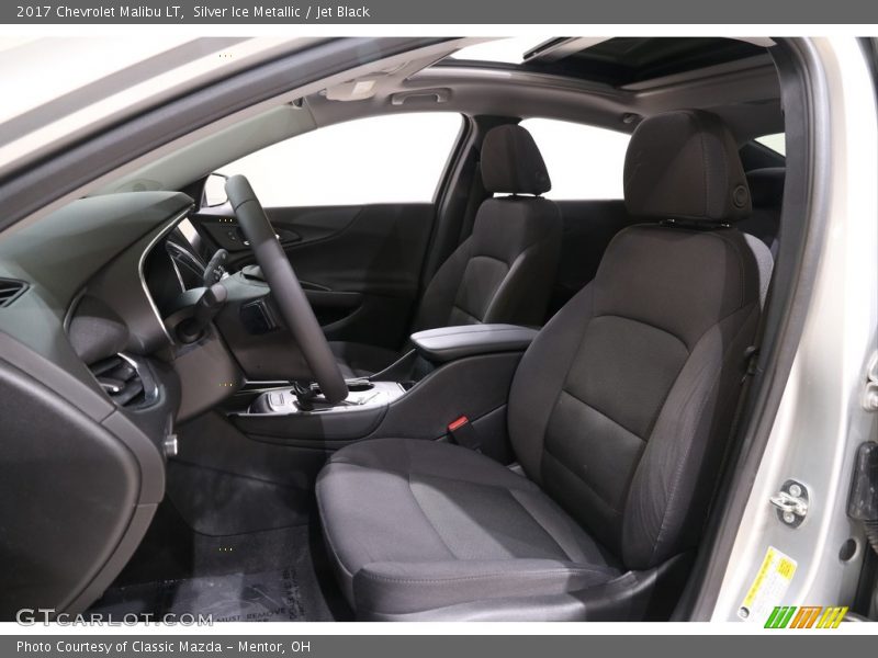 Silver Ice Metallic / Jet Black 2017 Chevrolet Malibu LT