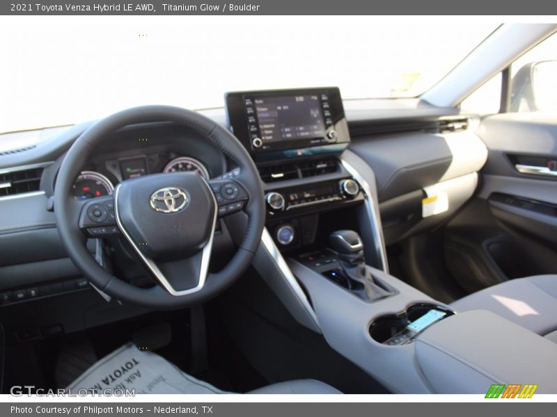 Titanium Glow / Boulder 2021 Toyota Venza Hybrid LE AWD