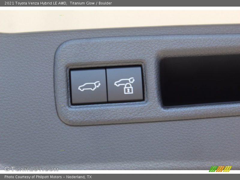 Titanium Glow / Boulder 2021 Toyota Venza Hybrid LE AWD