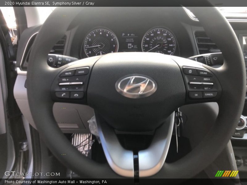 Symphony Silver / Gray 2020 Hyundai Elantra SE