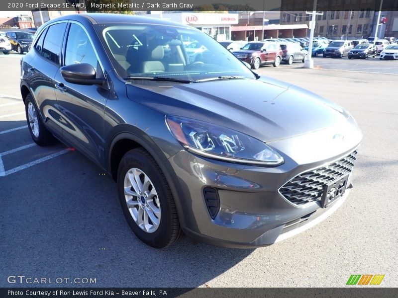 Magnetic Metallic / Dark Earth Gray 2020 Ford Escape SE 4WD