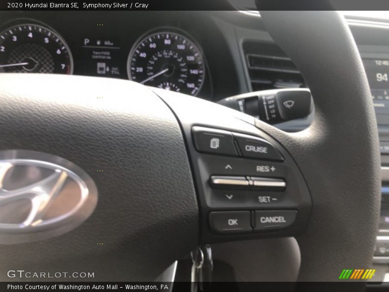 Symphony Silver / Gray 2020 Hyundai Elantra SE