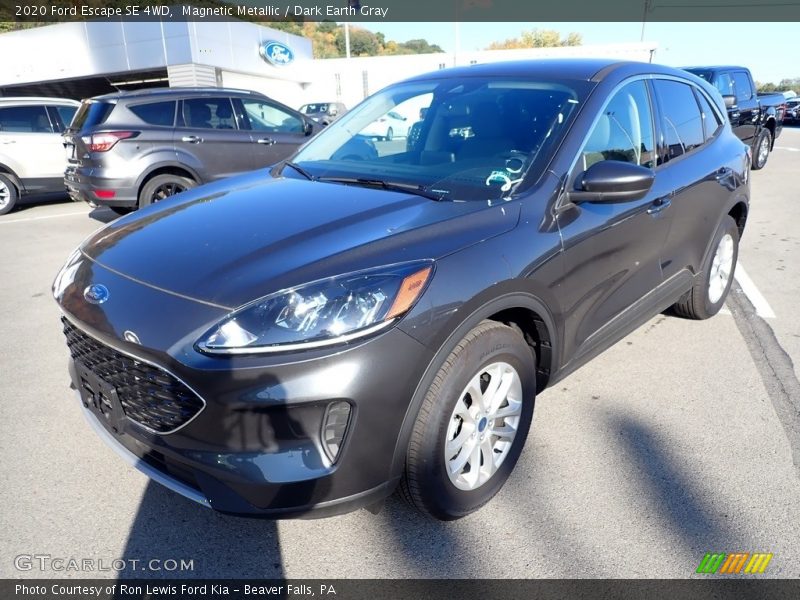 Magnetic Metallic / Dark Earth Gray 2020 Ford Escape SE 4WD