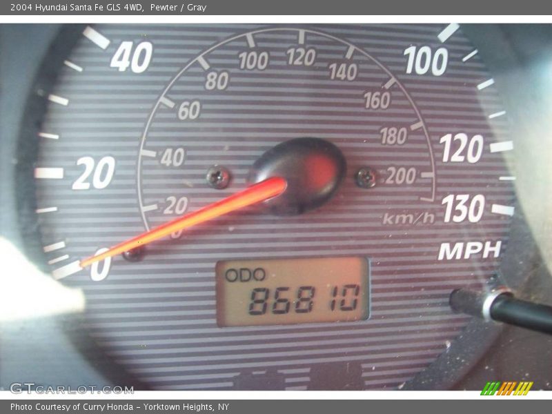 Pewter / Gray 2004 Hyundai Santa Fe GLS 4WD