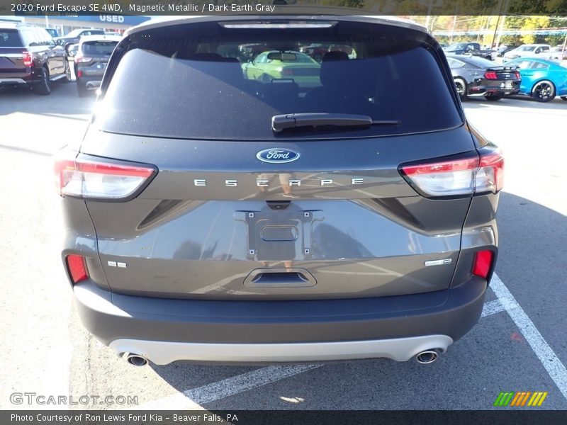 Magnetic Metallic / Dark Earth Gray 2020 Ford Escape SE 4WD