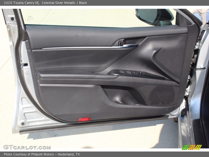 Celestial Silver Metallic / Black 2020 Toyota Camry SE