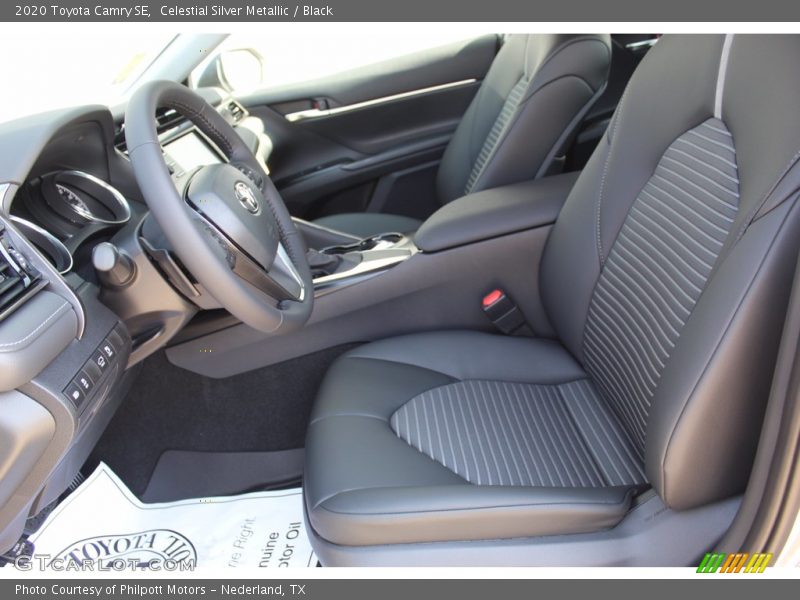 Celestial Silver Metallic / Black 2020 Toyota Camry SE