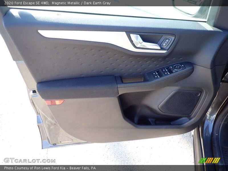 Magnetic Metallic / Dark Earth Gray 2020 Ford Escape SE 4WD