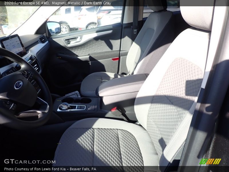 Magnetic Metallic / Dark Earth Gray 2020 Ford Escape SE 4WD