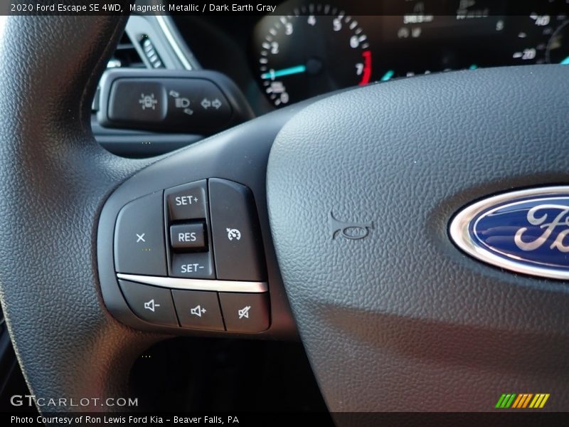 Magnetic Metallic / Dark Earth Gray 2020 Ford Escape SE 4WD