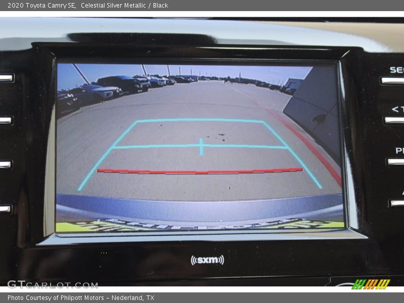 Celestial Silver Metallic / Black 2020 Toyota Camry SE