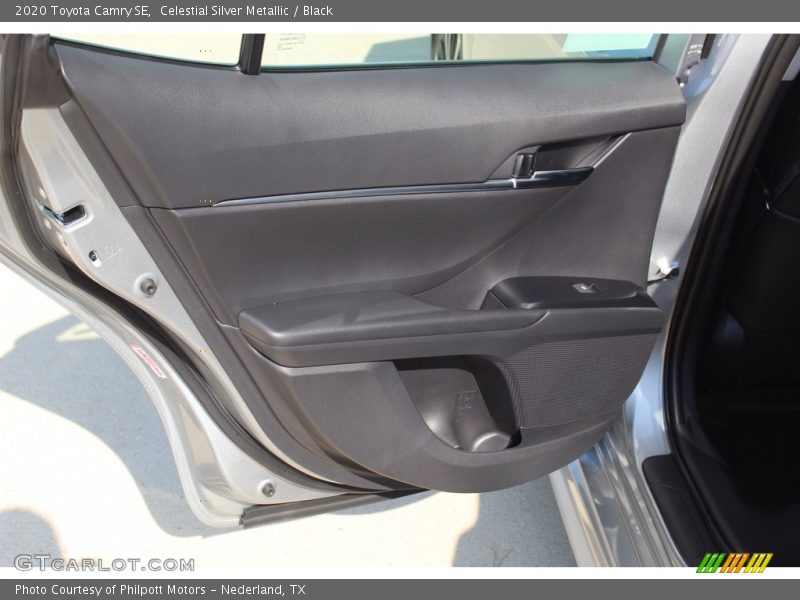 Celestial Silver Metallic / Black 2020 Toyota Camry SE