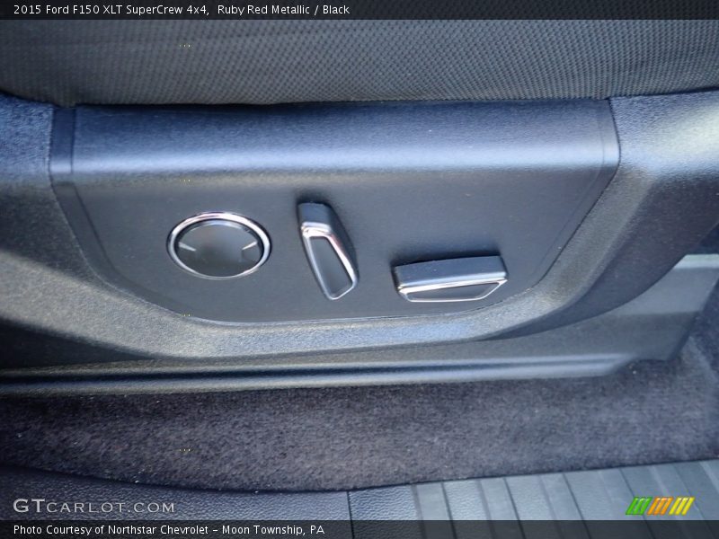 Ruby Red Metallic / Black 2015 Ford F150 XLT SuperCrew 4x4