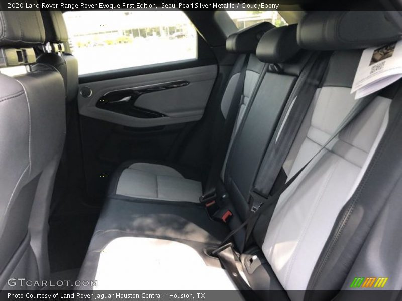 Rear Seat of 2020 Range Rover Evoque First Edition