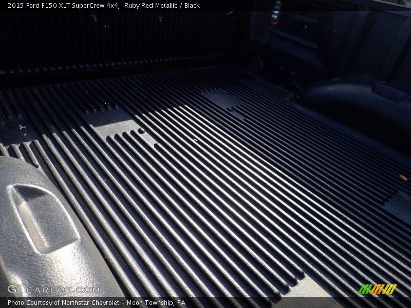 Ruby Red Metallic / Black 2015 Ford F150 XLT SuperCrew 4x4