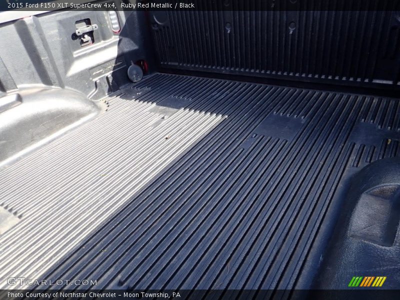 Ruby Red Metallic / Black 2015 Ford F150 XLT SuperCrew 4x4