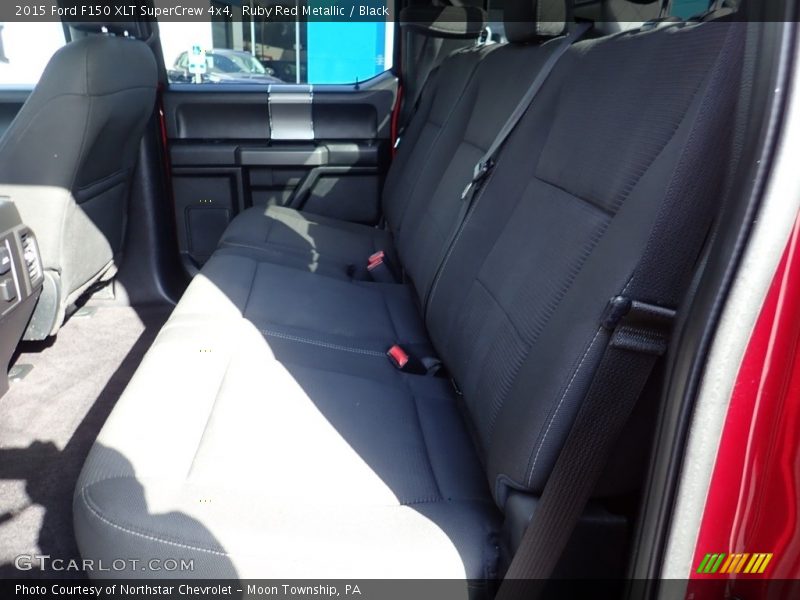 Ruby Red Metallic / Black 2015 Ford F150 XLT SuperCrew 4x4