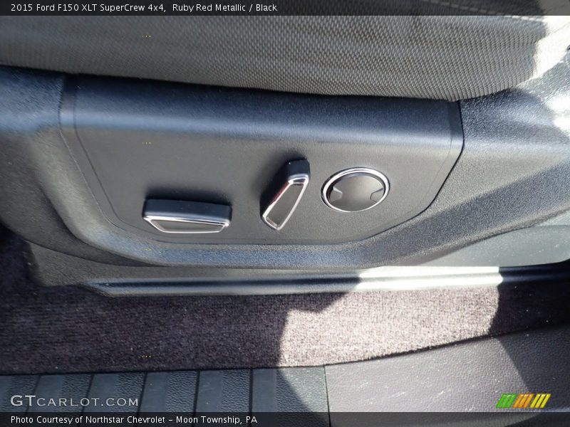 Ruby Red Metallic / Black 2015 Ford F150 XLT SuperCrew 4x4